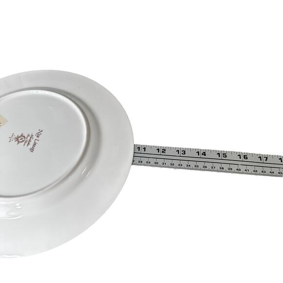 Noritake New Lineage Dinner Plates White Bone China Round Sinclair 4738 Lot of 5 - Picture 7 of 7